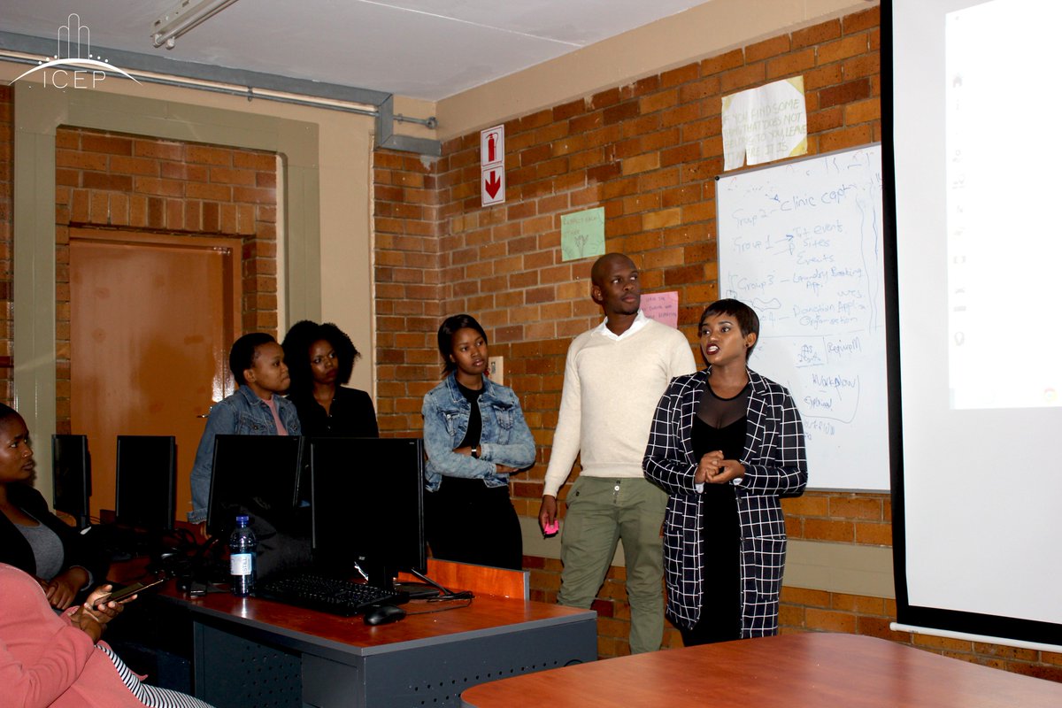 project_ICEP's tweet photo. The interns doing their first #ShowAndTell of the year, they were showing us what they've developed so far. Shot and edited by @Thappzy_DR https://t.co/LIr3u1UYXC
