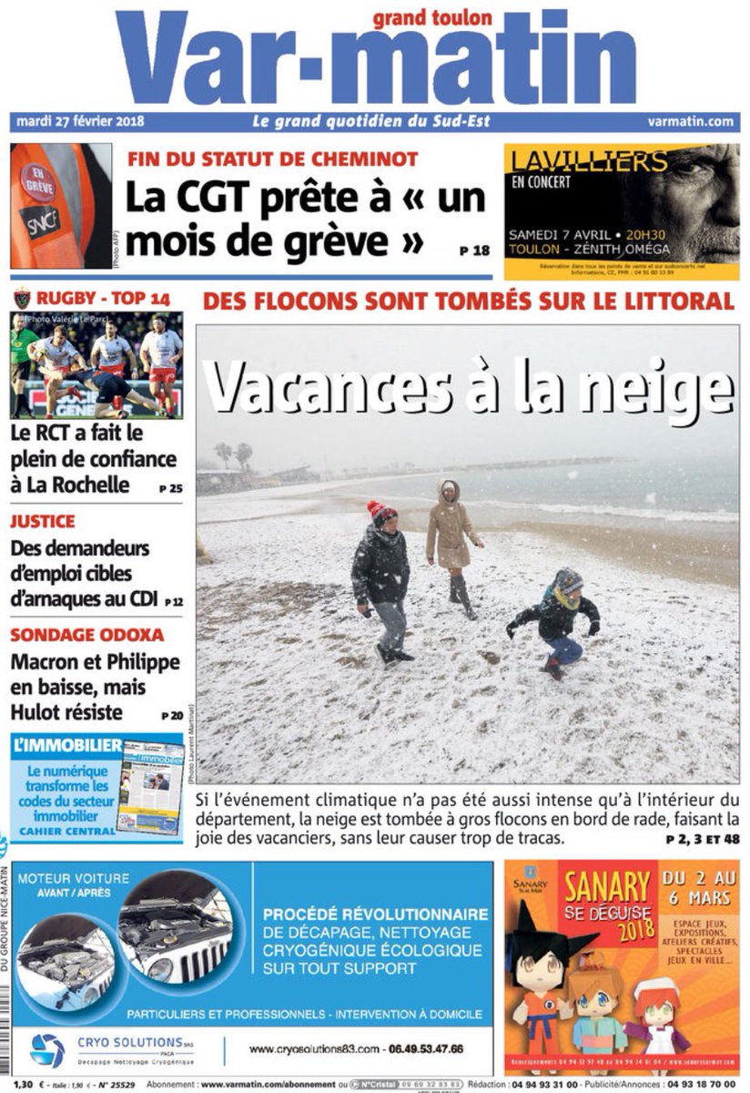 Check spelling or type a new query. Var Matin . var matin edition : Info en direct, news et actualité en ...