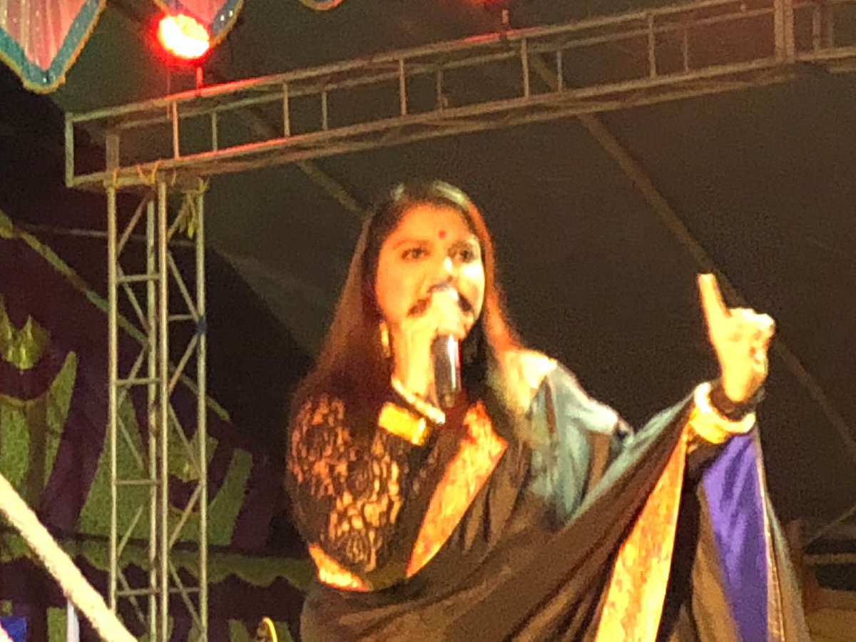 PallaviLive's tweet photo. Singing at an #Event in #Midnapur on #Monday.... https://t.co/d0ND7Ty2U8