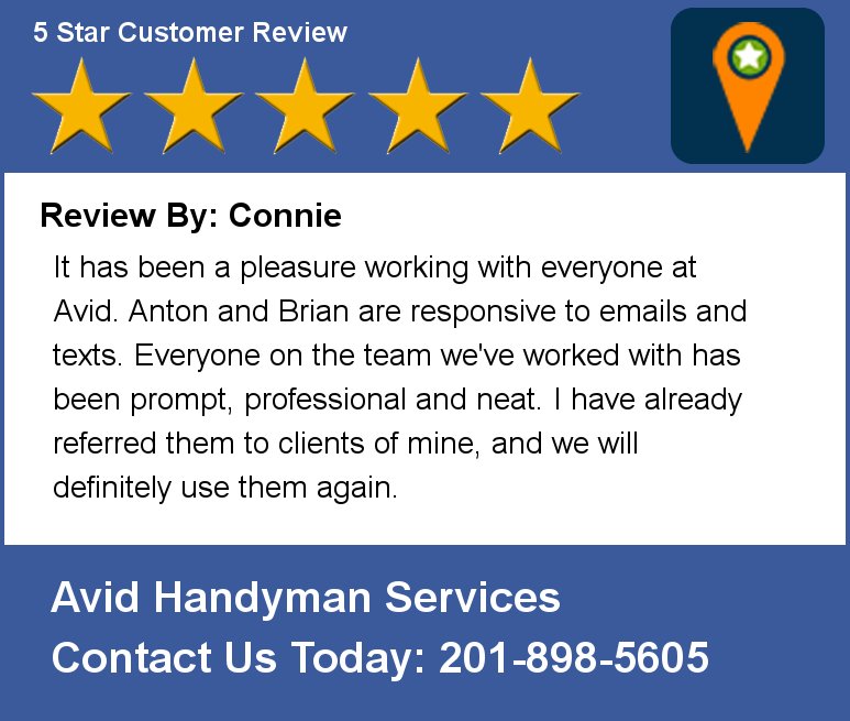 AvidHandyman's tweet photo. Review By: Connie  It has been a pleasure working with everyone at Avid.  Anton and Brian are responsive to emails a https://t.co/mgrJoPIqbE