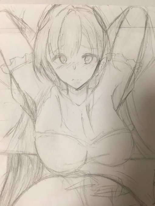 このポーズ例のアレにしか見えない 