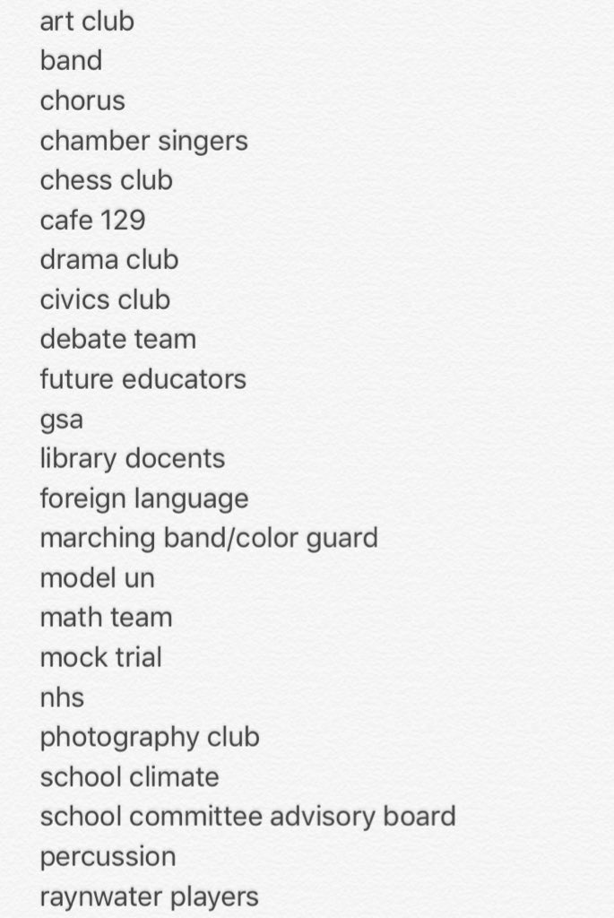 brrhsyearbook's tweet photo. this is the current list of clubs that are set to be featured in the yearbook. if you are a member/advisor of any on the list or your club isn't listed please reach out to this page to set up a group picture/submit any candids from your club! https://t.co/chcg9C95nR