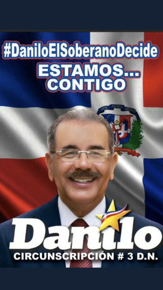 ferreras_carlos's tweet photo. #DaniloElSoberanoDecide única y exclusivamente, El Soberano Decide!!! @YolandaMart @Yiljuly @Yoser_G @JonathanGR7 @JVilorio @williamvasquez0 #Danilo27F #SINenRendición #RendicionDeCuentas2018 #DaniloMedina https://t.co/r2orCD99zB