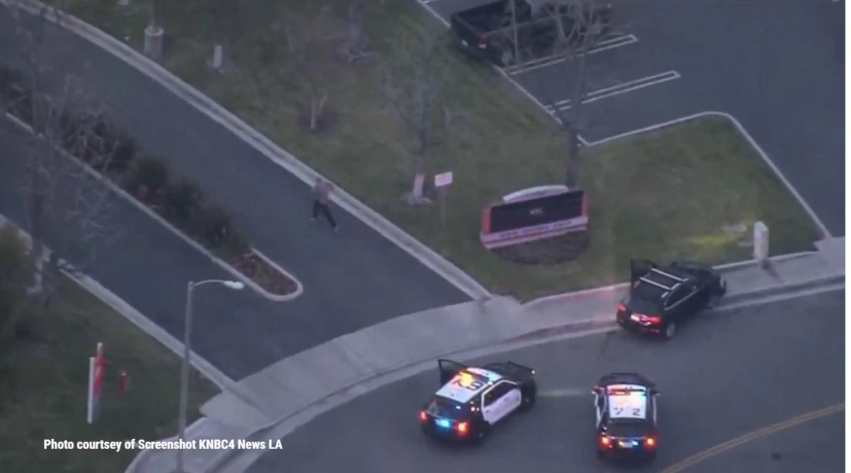 GardenGrovePD's tweet photo. @GardenGrovePD detectives looking for Antonio Padilla Jr who was wanted for ADW on an ofcr on 02/18/18. Today, Padilla's truck was found & @SantaAnaPD attempted to stop Padilla. A #pursuit started. Padilla carjacked another vehicle in Irvine and crashed. #K9Bite by SAPD K9 Puskas https://t.co/j0wjxY6Rpl