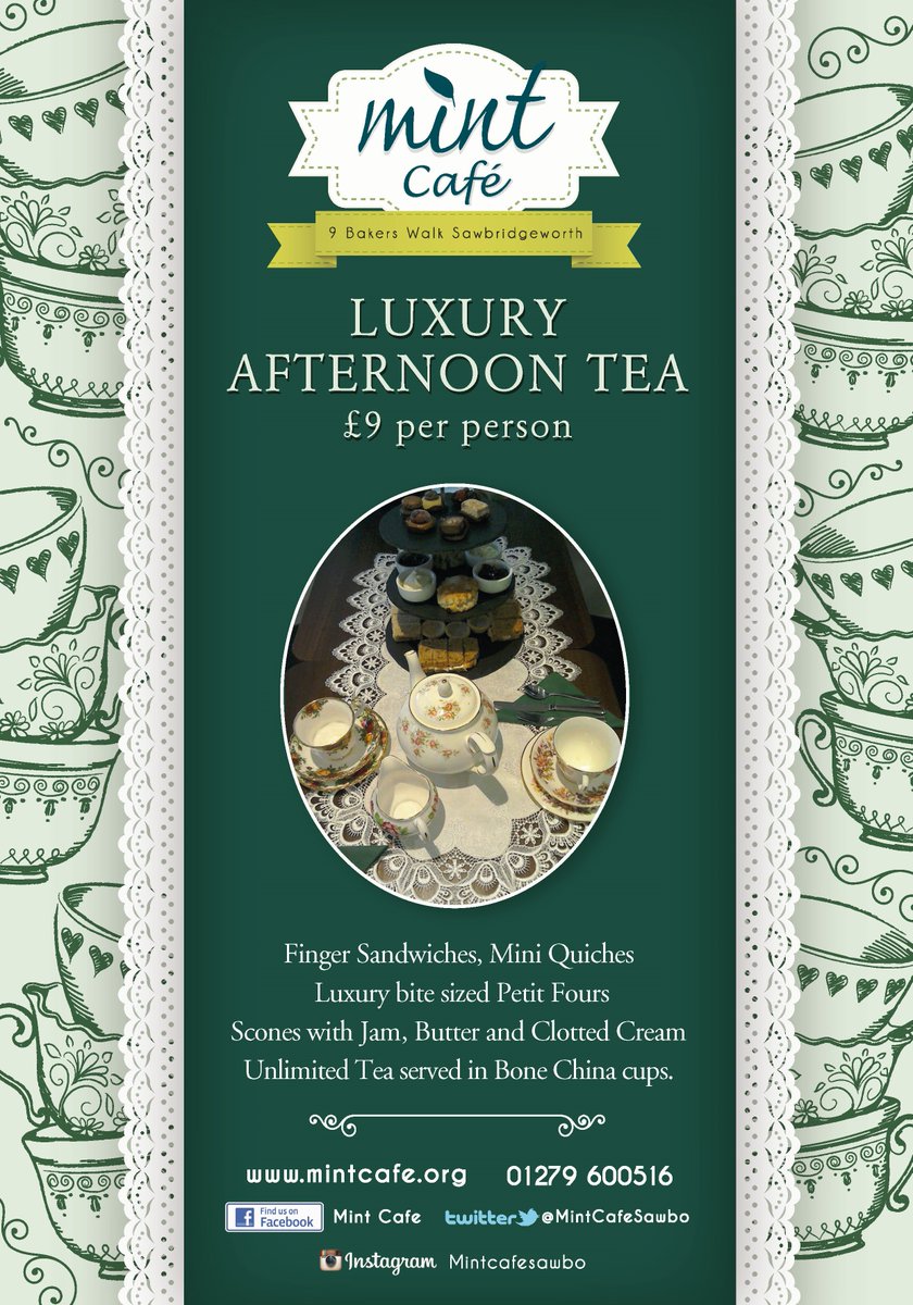 MintCafeSawbo's tweet photo. @MintCafeSawbo Luxury Afternoon teas, nice for Mothers Day! https://t.co/emr1433KYq https://t.co/ajTjPaMTT1