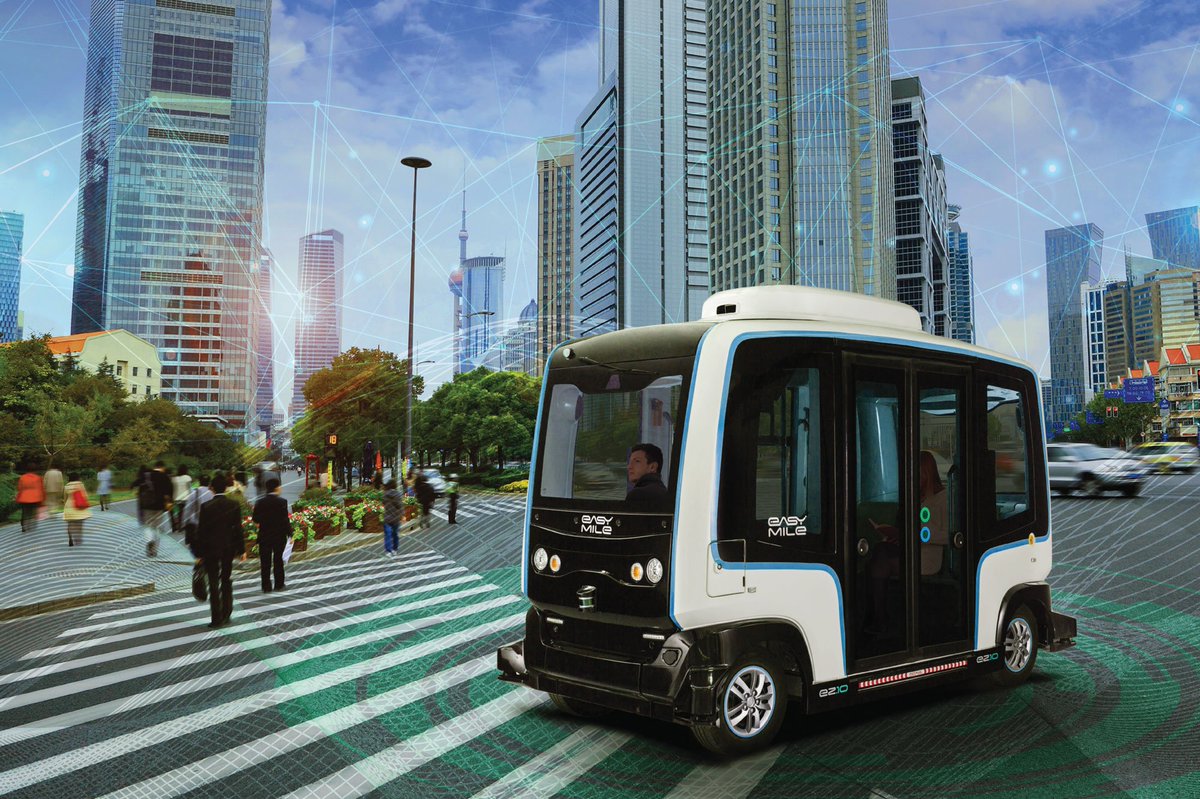 RedlandCouncil's tweet photo. Get on board to experience the future of public transport when you take a ride on the @Easy_Mile EZ10 electric driverless bus on Sunday 4 March in Cleveland! https://t.co/3koYAd7PsL https://t.co/bVmOK8a4hw