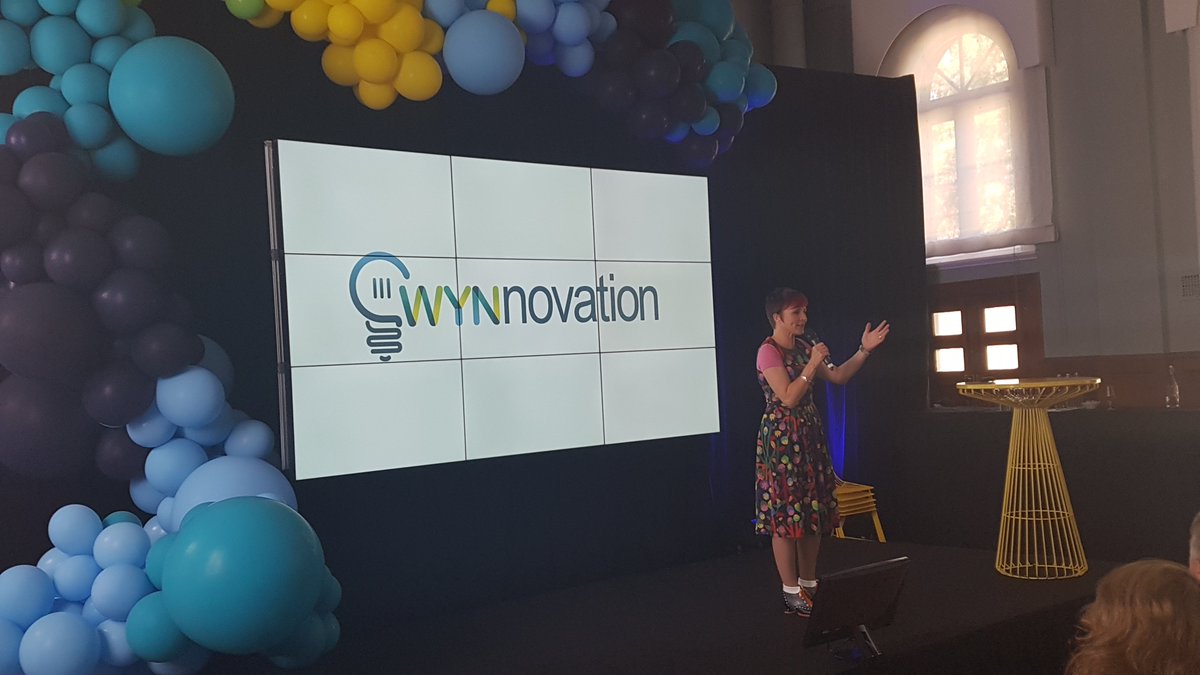 WyndhamCouncil's tweet photo. That’s a wrap on the first day of #WYNnovation. This afternoon’s session of the Summit included talks from #DrHughBradlow, @Deakin, @gusbalbontin & @calbo. There was also interactive displays frm sponsors #DeakinUniversity & #VictoriaPolytechnic + @CSIROnews & #WYNlens https://t.co/wNbYDRDzpf
