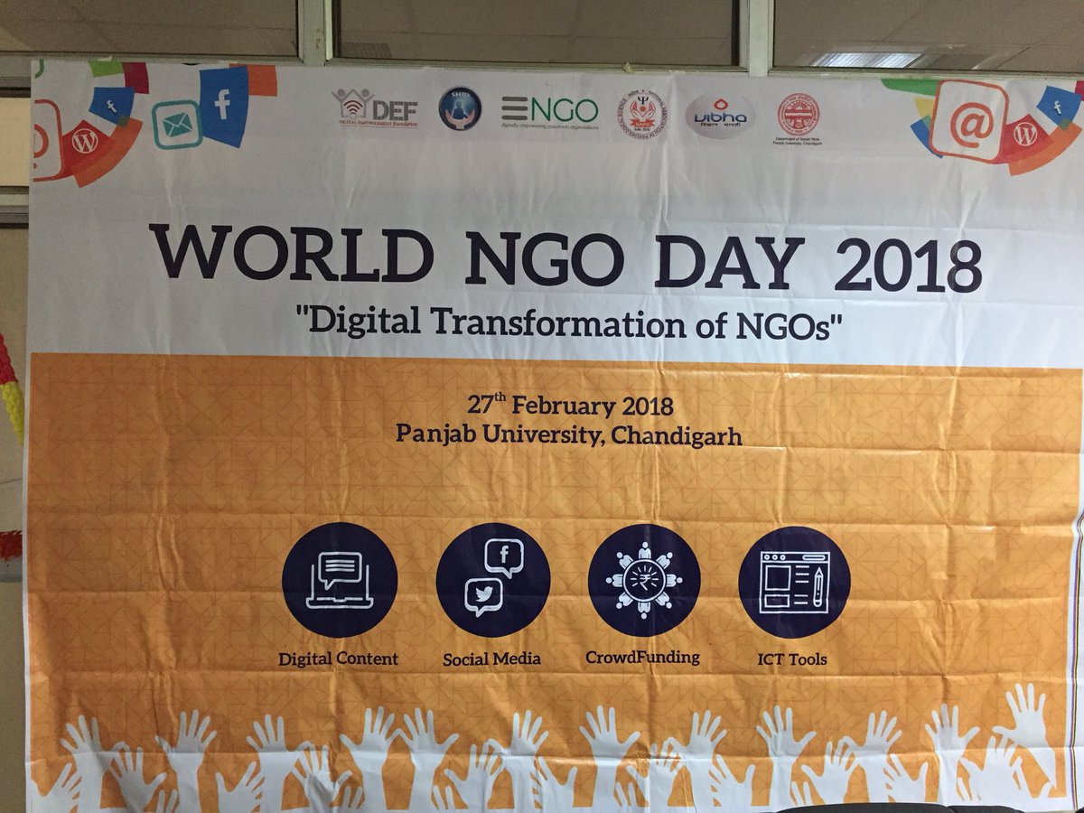 sachinralhan's tweet photo. #Digital is no longer the future. It is the present.
This #WorldNGOday we @DEFindia  and @eNGONetwork pledge to digitally transform 50 grassroots #NGOs from the state of #Punjab in an Year
#NGOday #yourngoday https://t.co/9LOtJYmiDj