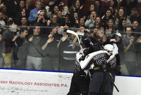 Thank you for all the fans coming out to support the boys. All of us appreciate and are so thankful for all the chants, posters, blood, and tears that you put in with us this post season. With out you guys it would make our jobs a lot harder. Thank you #EVIH <a href="/Eastern_Hockey/">Eastern Hockey</a>