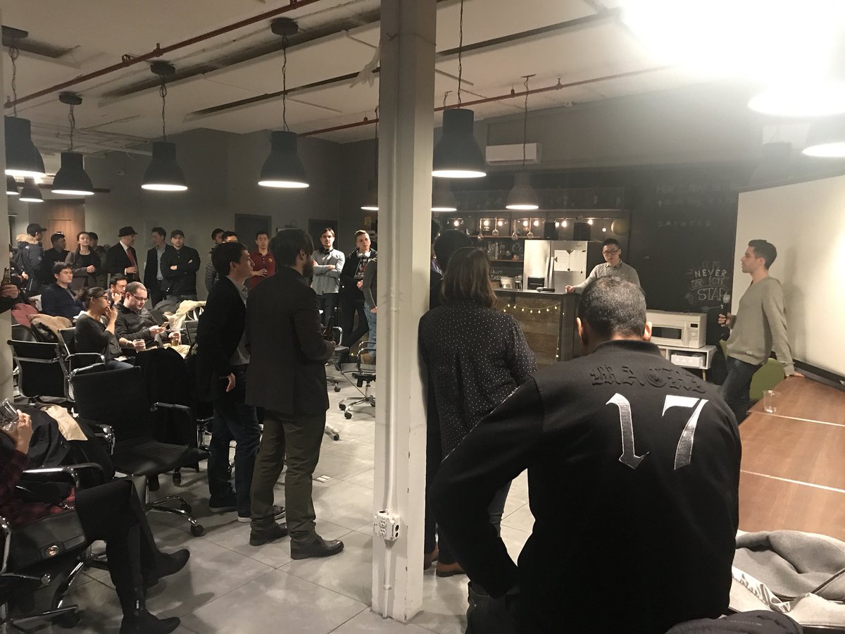 PalmDriveCap's tweet photo. Excited to host @JD_Corporate https://t.co/eDd4DYQY0V’s AI Blockchain Accelerator (AI Catapult Accelerator (AICA)) event at our office @LairEast tonight #blockchain #Artificial_Intelligence #incubator #blockchaintechnology #startups #innovation #tech #Crossborder #cryptocurrency https://t.co/kWy3BcLYIZ