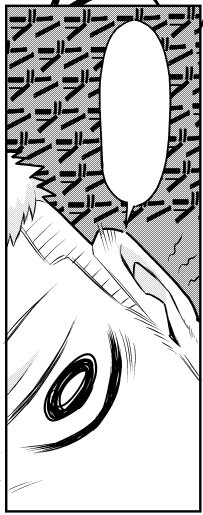 今回の原稿でお気に入りの一コマ。こういう気の抜けた絵は描いていて楽しいです。 