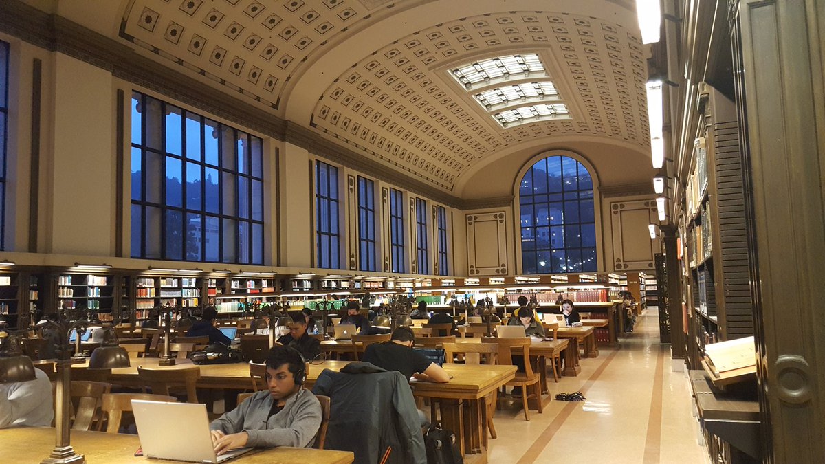 alissaleewrites's tweet image. One of the luxuries of living near UC Berkeley campus: freelance afternoons at Doe library #librariesforever