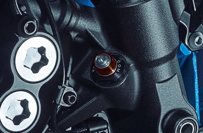 MT-09 SP専用装備】 オーリンズ製リアサスペンションを採用