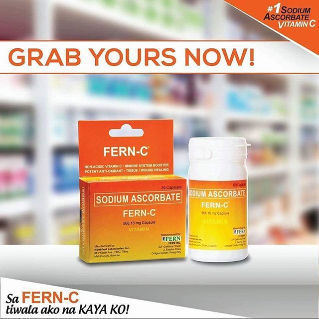 FERNCOnline's tweet photo. FERN-C is available in leading drugstores, supermarkets, and FERN-kiosks nationwide! Get your daily dose of immunity with FERN-C para iwas sa sakit everyday! #SodiumAscorbate https://t.co/A5V00df27j https://t.co/4cMPafC6BD