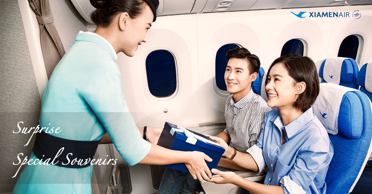 XiamenAirlines's tweet image. Love · A Tour, a customized romantic #inflightservice is now available! Passengers from Xiamen/Fuzhou to HK, Macao,Taiwan and other Asian cities, you have a chance to surprise your beloved ones.
Arrange your surprise at xiamenair.com right now!