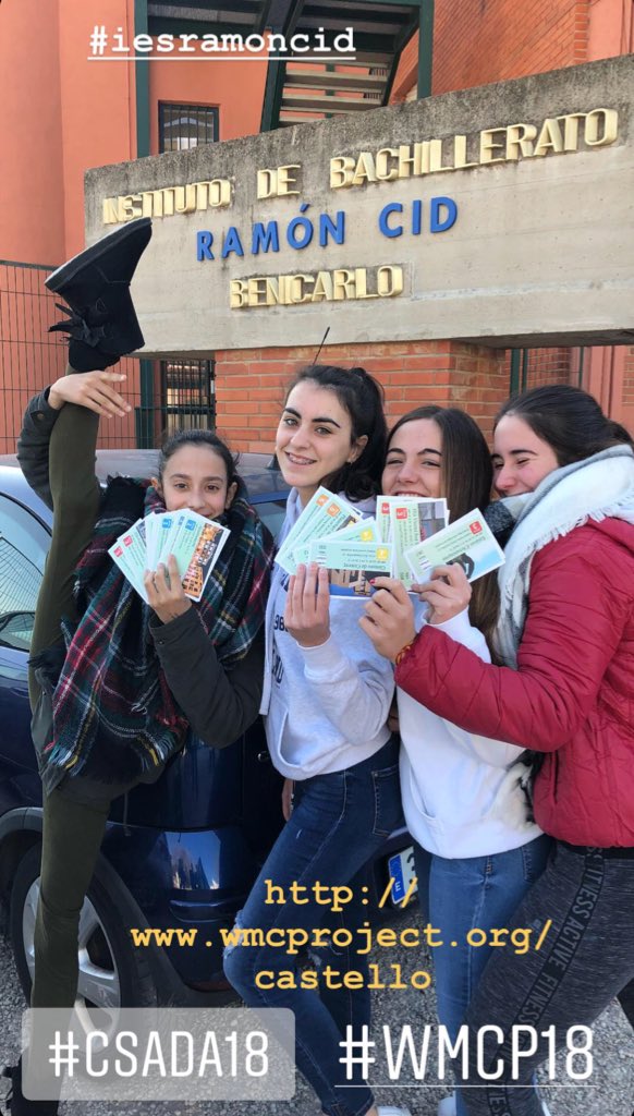 JosepLl_Segura's tweet photo. 8️⃣4️⃣alumnes de l’@IESRamonCid tornem a la #Castellonada18, serem més de 1️⃣3️⃣0️⃣0️⃣junt a l’alumnat @sancau @iesivillena @iesbovalar @iesbenigaslo @iesjaumei @iesbenicassim @ies_miquelperis @iesbetxi @iesmiralcamp i ➕📲
#WMCP18 #CSada18 https://t.co/TKcCZHMput