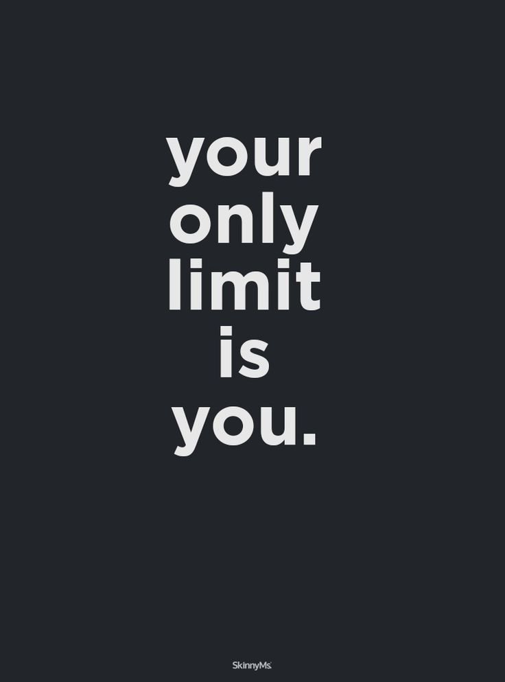 Livehapylife's tweet image. Your only limit is you.