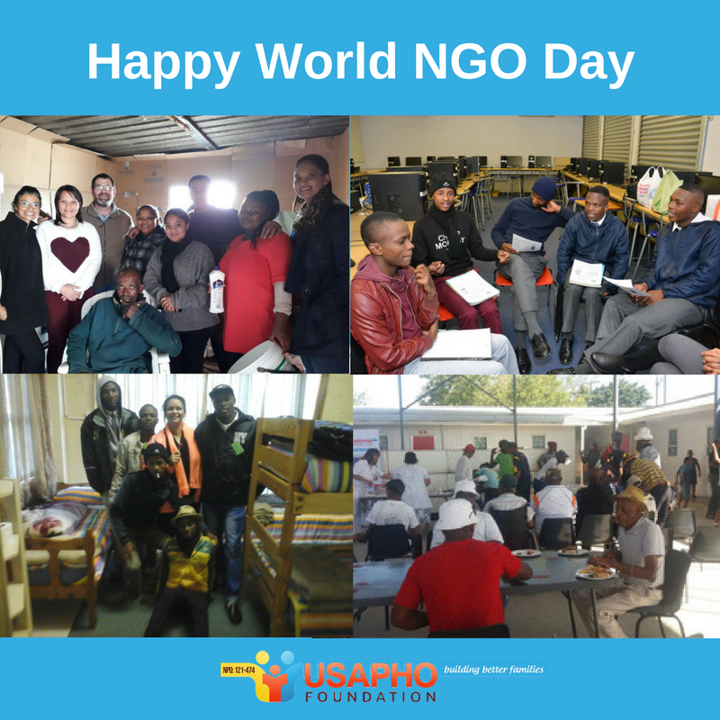 UsaphoFam's tweet photo. https://t.co/lt5wuLINHU
Make a difference today and help by donating to our valuable cause to help teenage parents and help create a stronger nation by building better families.
Happy World NGO Day form everyone at Usapho Foundation
#WorldNGODay #Usapho #UsaphoFoundation #NGO https://t.co/bL9Qo2yAQu