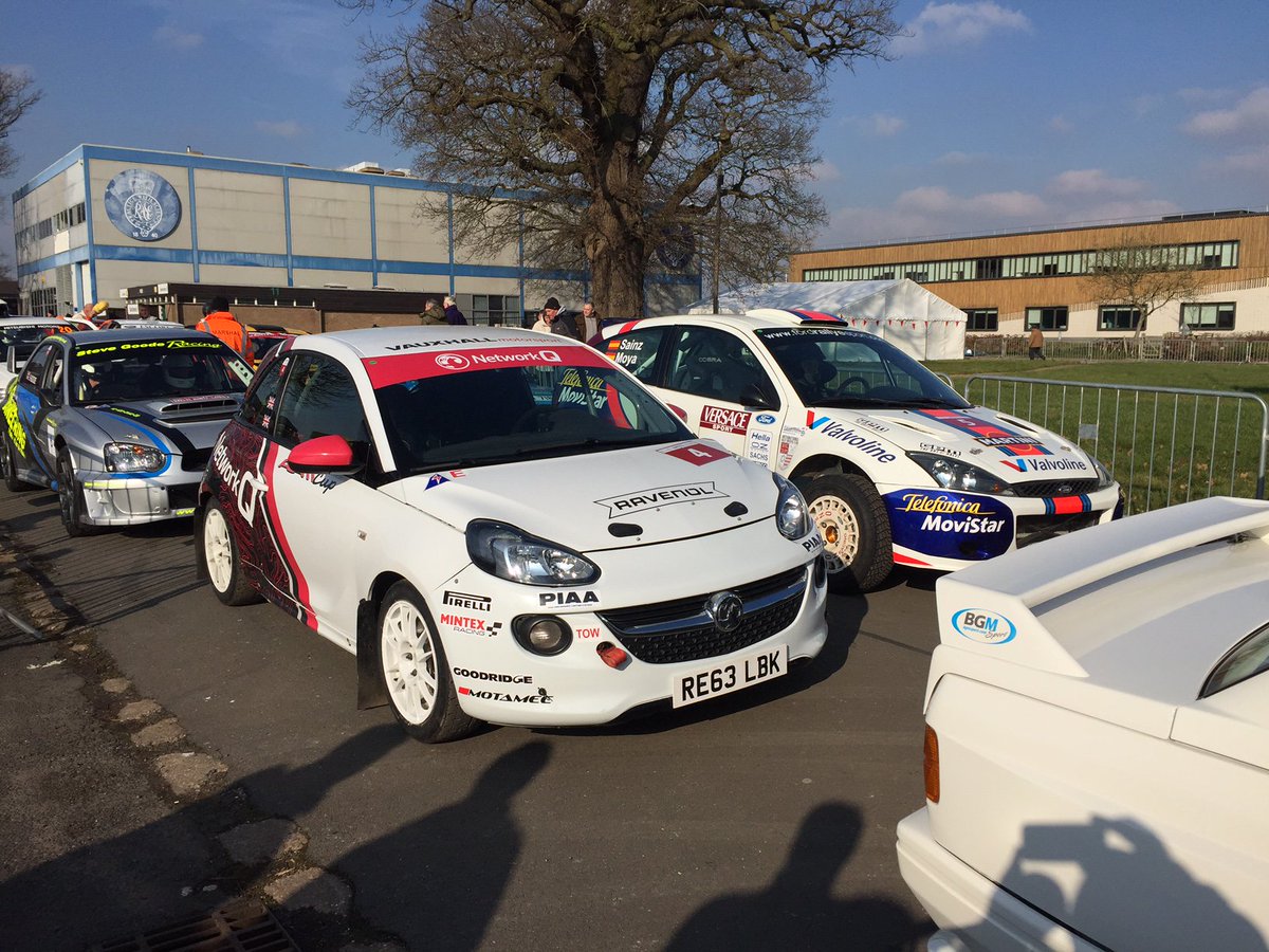 VauxhallJunior's tweet photo. 1 of our #Vauxhall #ADAMCup cars was driven at the weekend's @RaceRetro_  @Stoneleigh_Park by @FIAERC Junior Champ @ChrisIngramGB giving rides for @VauxNetworkQ guests. Chris praised the abilities of the car &amp; endorsed the need for an aspirational one-make series in the @MSA_BRC https://t.co/3HZysczsOP