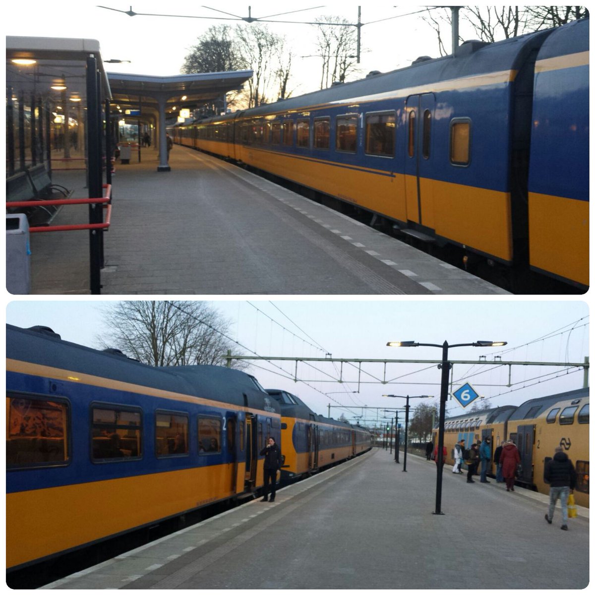 MarcelCompanjen's tweet photo. Deze week stopt de intercity ook in #Harderwijk. Het kan dus wel! @CUHarderwijk blijft zich hiervoor inzetten. Scheelt 16 minuten op een enkele reis = 2,5 uur in de week. https://t.co/LXpHVtjnL3
