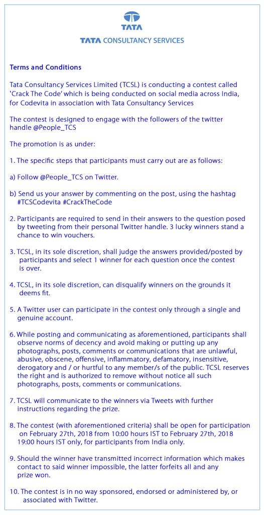 Life at TCS (@people_tcs) on Twitter photo 