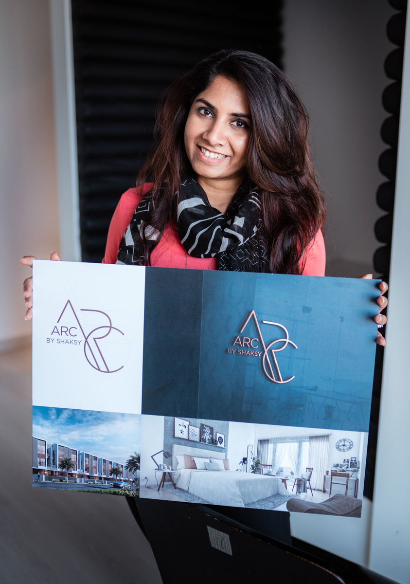 TMHDubai's tweet photo. Meet @sanshawee, #TMH Associate Art Director with her award winning work for Arc by Shaksy. The design was awarded Gold in the Best Work Never Produced (Logo) Category at the Creativity International Awards 2017. @creativityaward  #branding #awards #series #dubai https://t.co/NfgHomjvSK