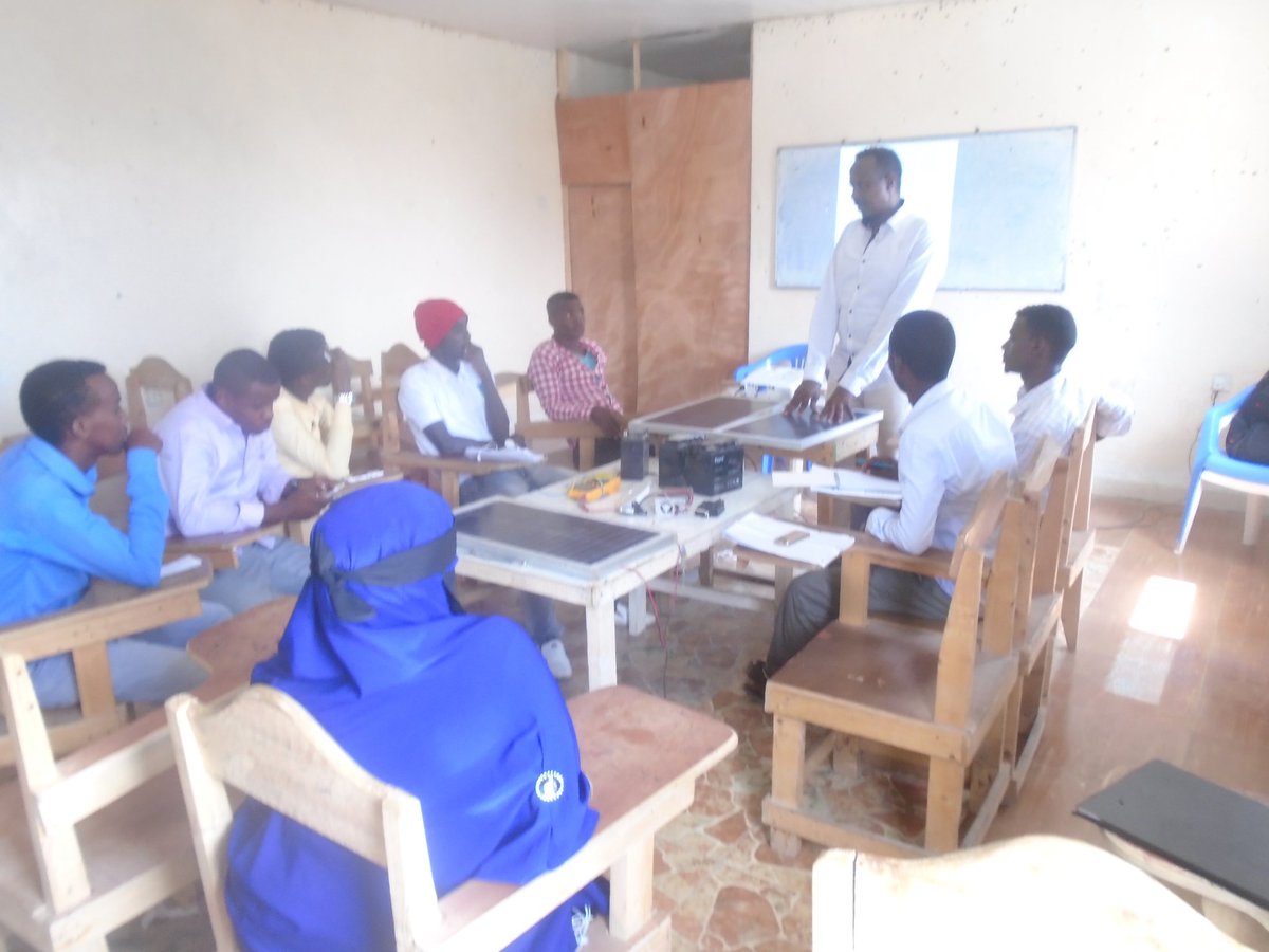 GuledWiliq's tweet photo. @PowerOffGrid is fan of #GiveWork initiative & is committed 2 provide #offgrid #solar training 2 #SomaliYouth to prepare 4 high pay & future #RenewableEnergy jobs 2 reduce chronic unemployment & achieve #SDG7
#offgridsomalia
#SDG7conference #PowerAfrica #Somalia #Mogadishu https://t.co/1xQjnh8FJO