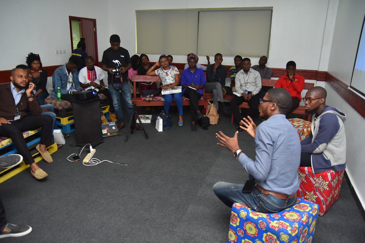 Redinkmmedia's tweet photo. We were live @SMWLagos yesterday #SMWLagos #LIVE... We will be here today... https://t.co/gXkFWWDC4Z