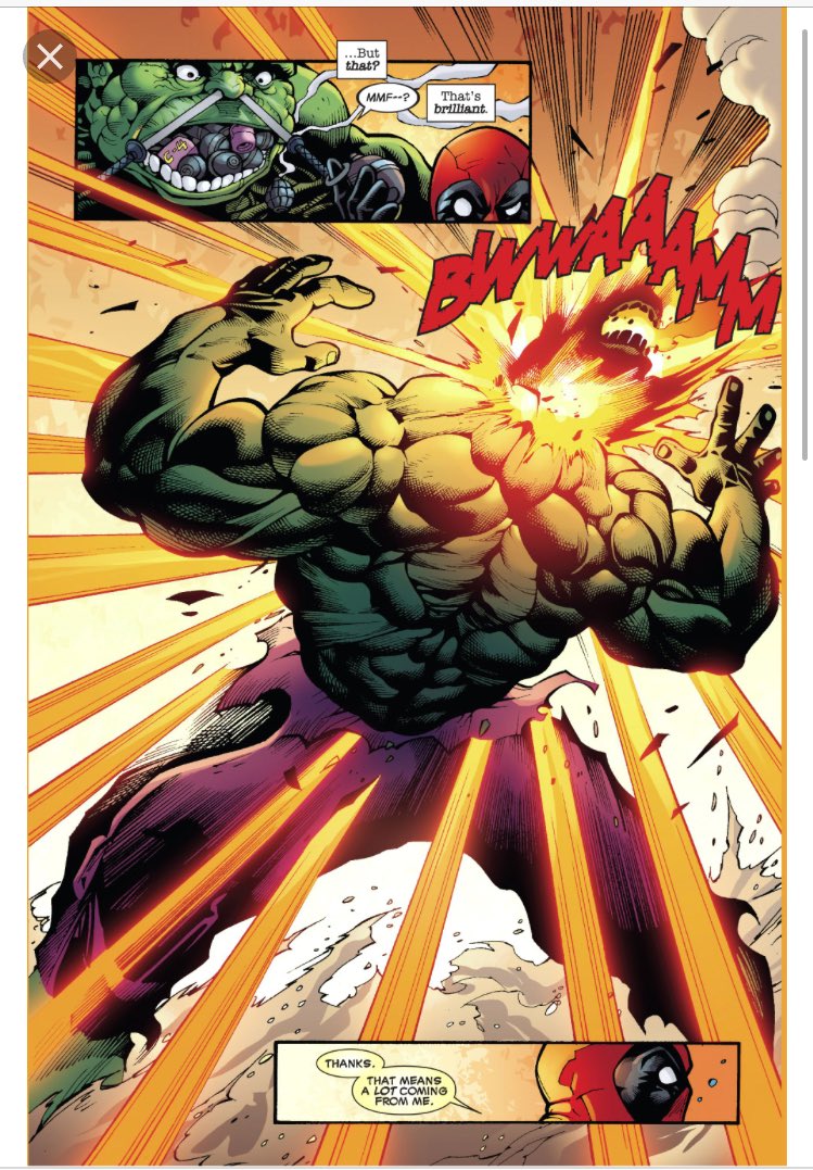 DesertFox_Cox's tweet photo. @zingga617 @Cpound31 yet powerless dead pool takes him down? Seems there's some flaws in his track record https://t.co/Pj9r80Rzgq