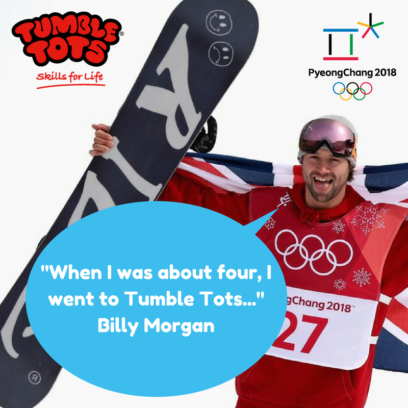 tumbletotshq's tweet photo. Did you know that @billymorgan89, the first British male to win a medal on snow, claiming bronze in snowboarding at the winter Olympics, went to Tumble Tots? 😲 You can read the full article here: https://t.co/yg2rwc0VZF #WinterOlympics #BillyMorgan https://t.co/Eip9qqyjv3