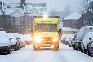 Please spare a RT for all the NHS staff across the UK who will defy the snow to ensure their patients are cared for #beastfromtheast