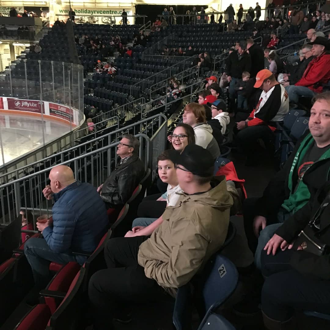 Thank you <a href="/remaxmedalta/">RE/MAX Medicine Hat</a> and Devon Felesky for the Tiger Tickets last week! We had so much fun! #hockey #medicinehattigers #youth #2018 #communitysupport #youthforyouth