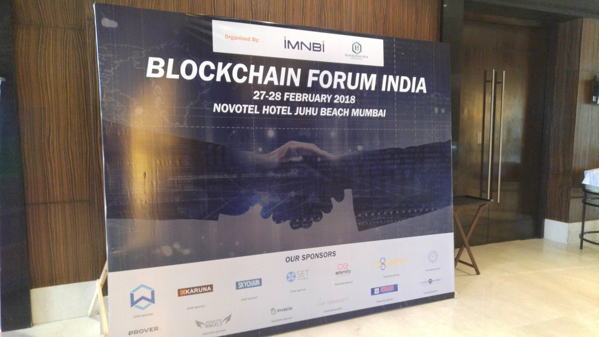 skychainglobal's tweet photo. #Skychain team at Blockchain Forum #India (Mumbai). Meet us here today and tomorrow!
Don't forget to join our ICO at https://t.co/vaVFY6oGul https://t.co/x4KxQ61kDT