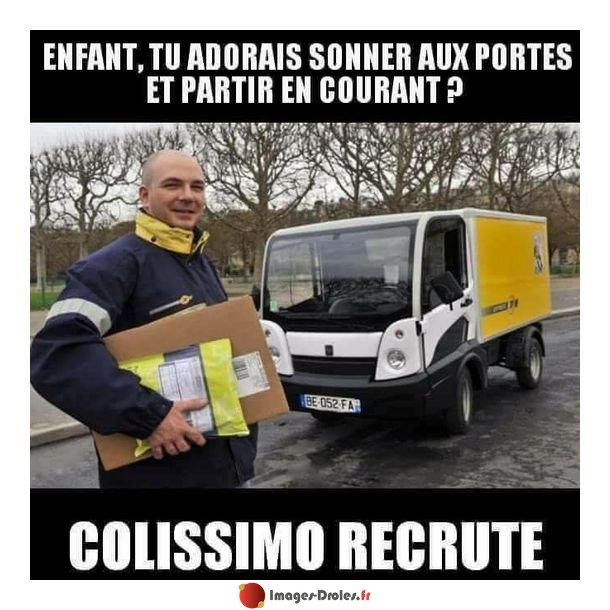 Images Droles Fr Colissimo Recrute Colissimo Poste Recrutement Facteur Humour Voir Cette Image Et D Autres Sur T Co 8aqjlaxz T Co Bso7gin3aq