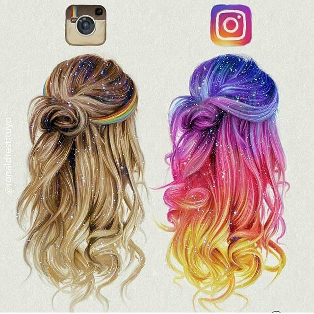 FbeeWorld01's tweet photo. インスタ映えな髪型を考案した結果。

#インスタ映え
#右の色に染めたい人RT https://t.co/B3HwNV4fSo