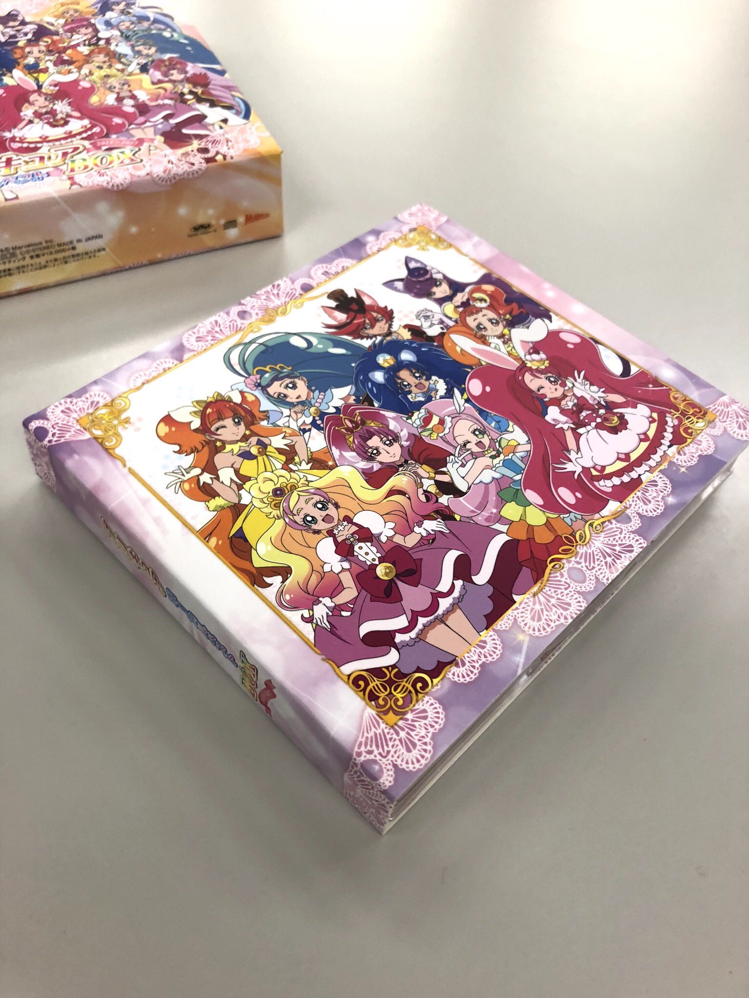 プリキュアライブ 3 28 完全生産限定盤 プリキュアボーカルベストbox 13 17のダミーを印刷会社さんが作ってくれました 予約しないと手に入らない Precure T Co Xiuwerxfqo Twitter