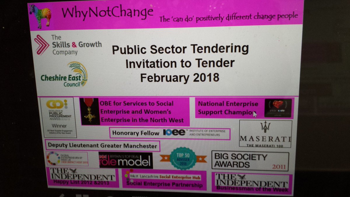 WhyNotChange's tweet photo. We're here in snowy #Cheshire ready to help #Sme and #socent win public sector contracts. #tendering #winbids @SkillsandGrowth @CheshireEast https://t.co/3hmEOcmaHZ