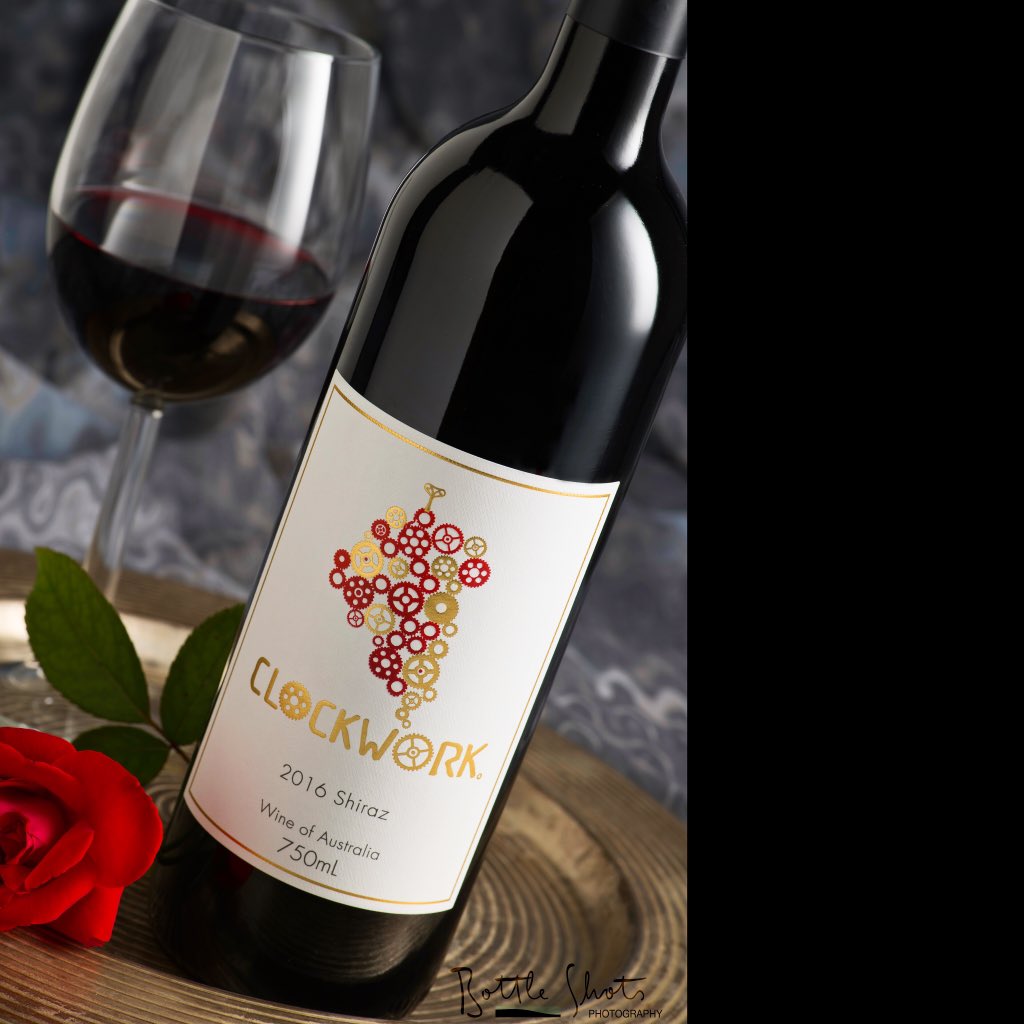 #Bespoke image of <a href="/OakoverGrounds/">Oakover Grounds</a> #Clockwork #shiraz for #China #export #styled by @HarrietHarcourt for Bottleshots.com.au #wine #winebottle #redwine #commercialphotography #productphotography <a href="/SMPerth/">Social Media Perth</a> <a href="/WestAustralia/">Western Australia</a> #justanotherdayinwa #perthnews