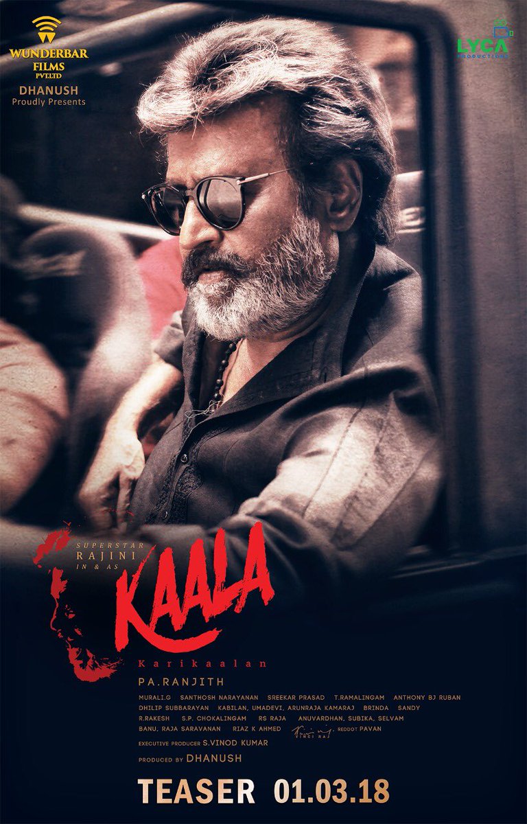 2point0updates's tweet photo. March 1st week is for #Thalaivar fans
Witness 
#Kaala Teaser on March 1st and 
#2Point0 3rd Making Video 
VFX Featurette on March 4th 
Double Damaka for Thalaivar Fans 🎉😎
#2Point0Teaser
#KaalaTeaser https://t.co/PGNZ3h7p8t