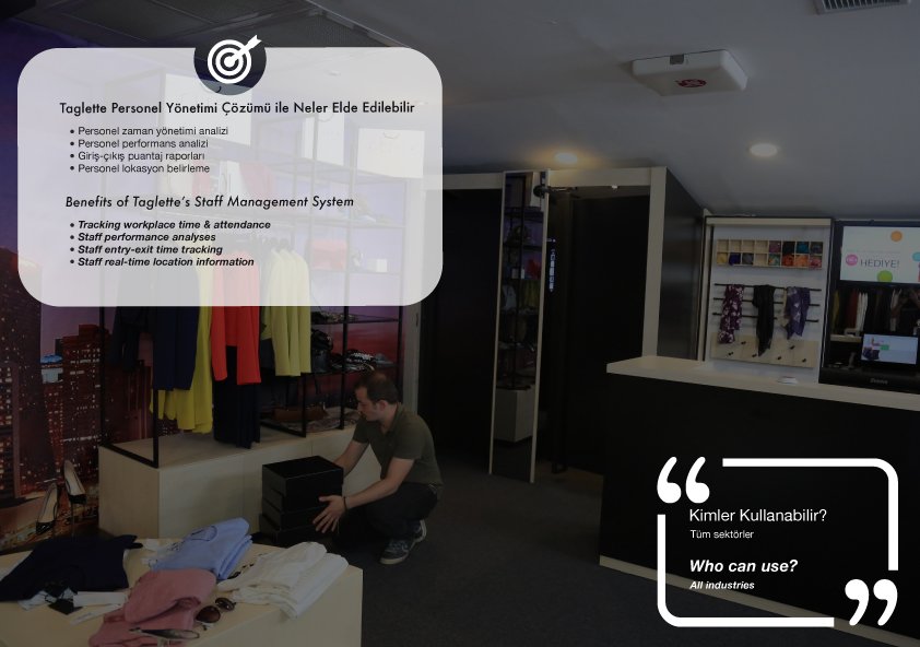 TagletteTech's tweet photo. Personel Yönetimi / Staff Management
Taglette Personel Yönetimi çözümleri markalara personel yönetimi konusunda RFID teknolojisini kullanarak etkin bir personel yönetim çözümü sunmaktadır. https://t.co/ajgj2vyoHT
#taglette #staff #Management #Solutions https://t.co/OtLP3bKDDB