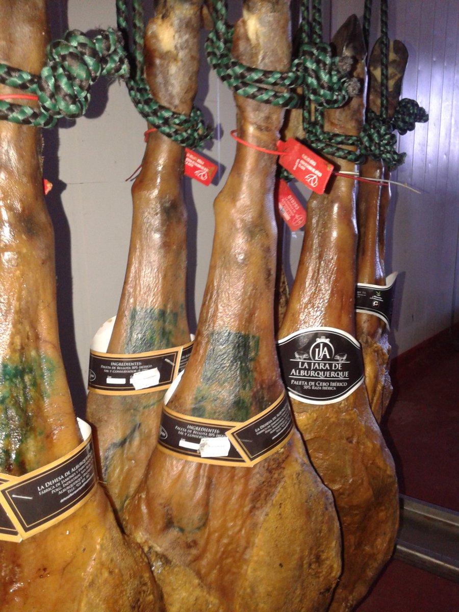Dehesa Alburquerque (@dehesaalburque1) on Twitter photo Ya es hora de comer una tostada con jamón ibérico de bellota, una delicia para estas horas de la mañana. #jamón #jamones #bellota #Extremadura Ya es hora de comer una tostada con jamón ibérico de bellota, una delicia para estas horas de la mañana. #jamón #jamones #bellota #Extremadura