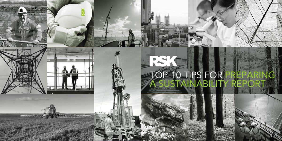 RSKDesignComms's tweet photo. Does your sustainability reporting process drive business improvements? See our top 10 tips for preparing a sustainability report. @RSKGroup #Sustainability https://t.co/cVP7F9q7ws https://t.co/VS4NYmieWi