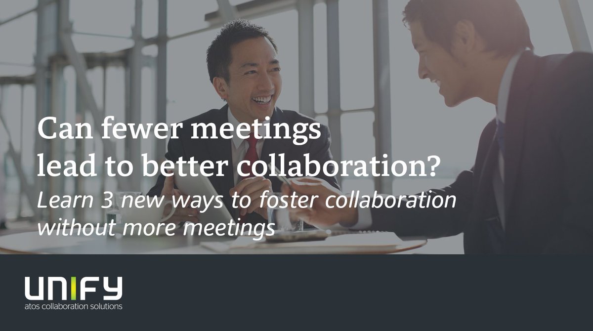 UnifyMitel's tweet photo. 🆕 Stuck in too many meetings? Check out our new blog to find out a better way to foster collaboration. 
➡️ https://t.co/LDYFJTXJbC https://t.co/tctUd9jfBf
