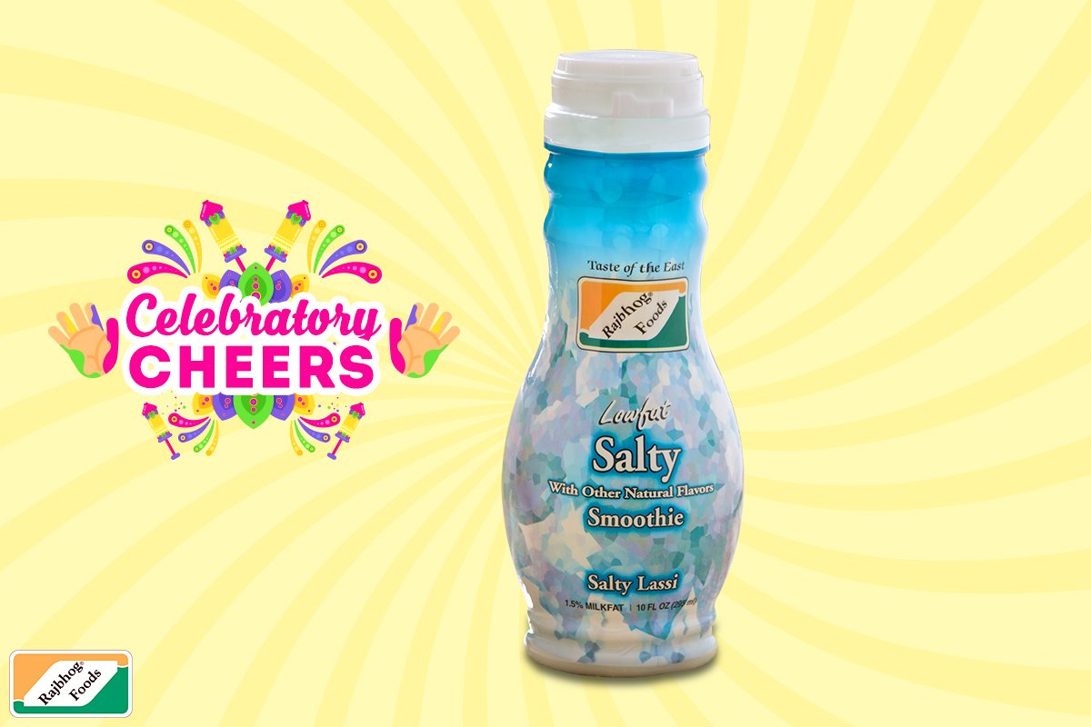 RajbhogFoodsInc's tweet photo. Keep your #Holi celebrations going with a refreshing drink of #SaltyLassi from #RajbhogFoods. Shop here: https://t.co/5JpWzZfHs6. #CelebratoryCheers https://t.co/Cl7DsgFKbh