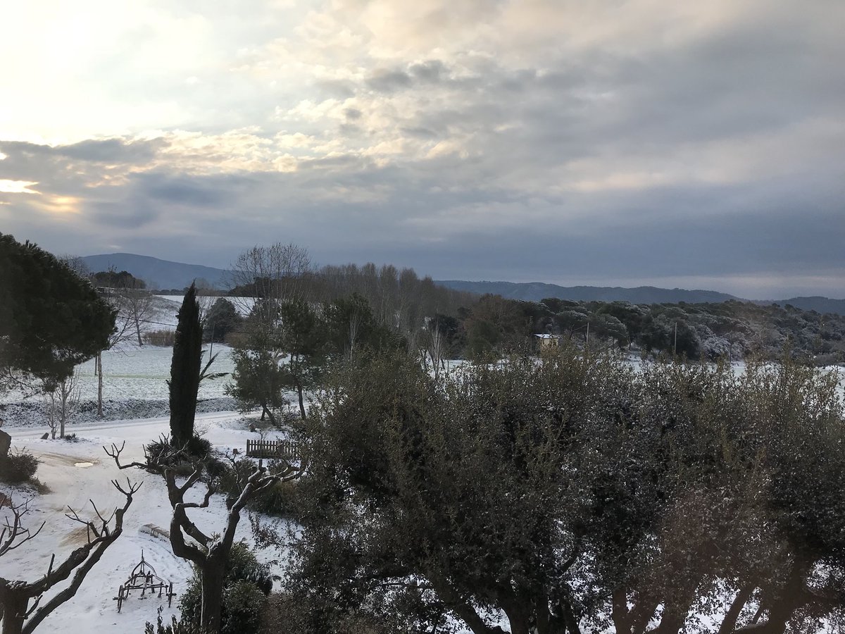 AndyWebbDJ's tweet image. I’m not lying it’s FREEZING in Spain 
Someone send huskies to take us to @F1 #TestDays @Circuitcat_eng