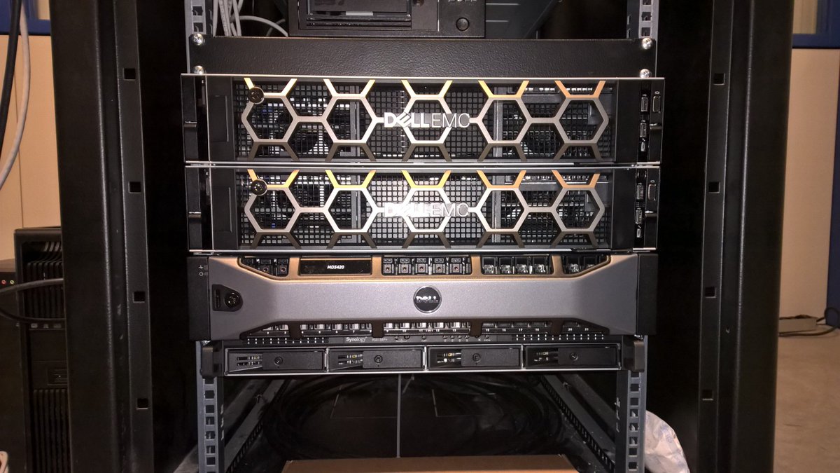 AdamStrizzolo's tweet photo. Let's move from POC to production @beanTechIT @NVIDIAVirt 4x tesla P40, 2x R740 new #giannuzzi #virtualworkstation datacenter @3DSCATIA https://t.co/Oc99liUJbU