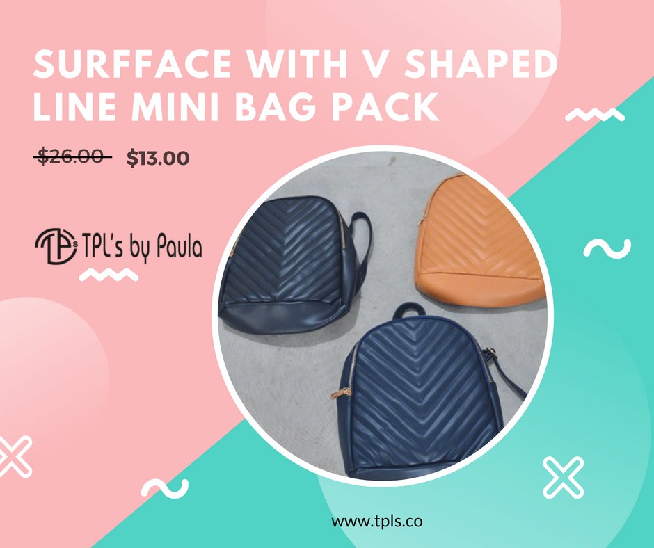 tpls_co's tweet photo. Synthetic leather with a V shaped line design on the surface bag pack in black, navy, chrome orange colour. Buy now: https://t.co/iRY6m0Ecy6
#Bagpack #Bags #Bagsforgirls https://t.co/XBFpZJrS5R