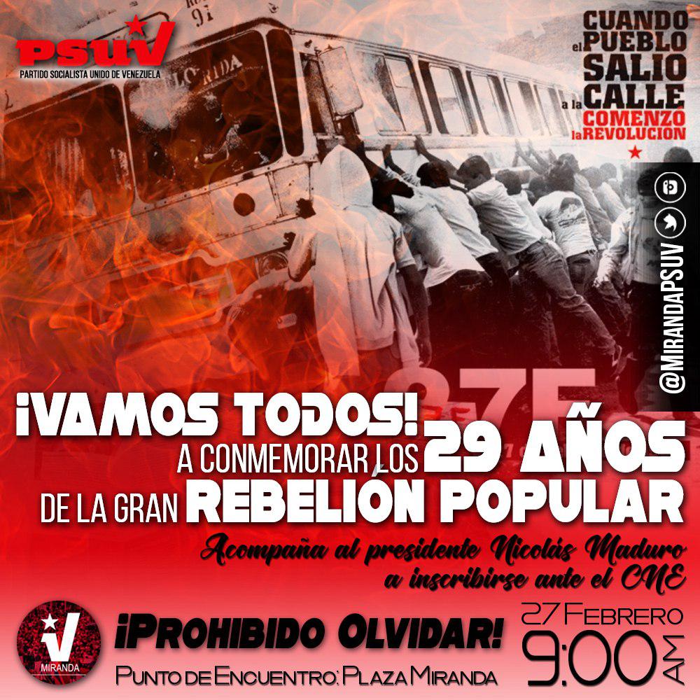 comuna27FyT's tweet photo. Todos a Caracas!!! https://t.co/RfxiuGuLIA