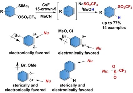 ChemistryOpen's tweet photo. Prof. Norio Shibata and co-workers report the direct #synthesis of aryl #triflones through the trifluoromethanesulfonylation of #benzynes @StudyatZJNU https://t.co/6CMAeerkpY https://t.co/FS0ks7mp2v
