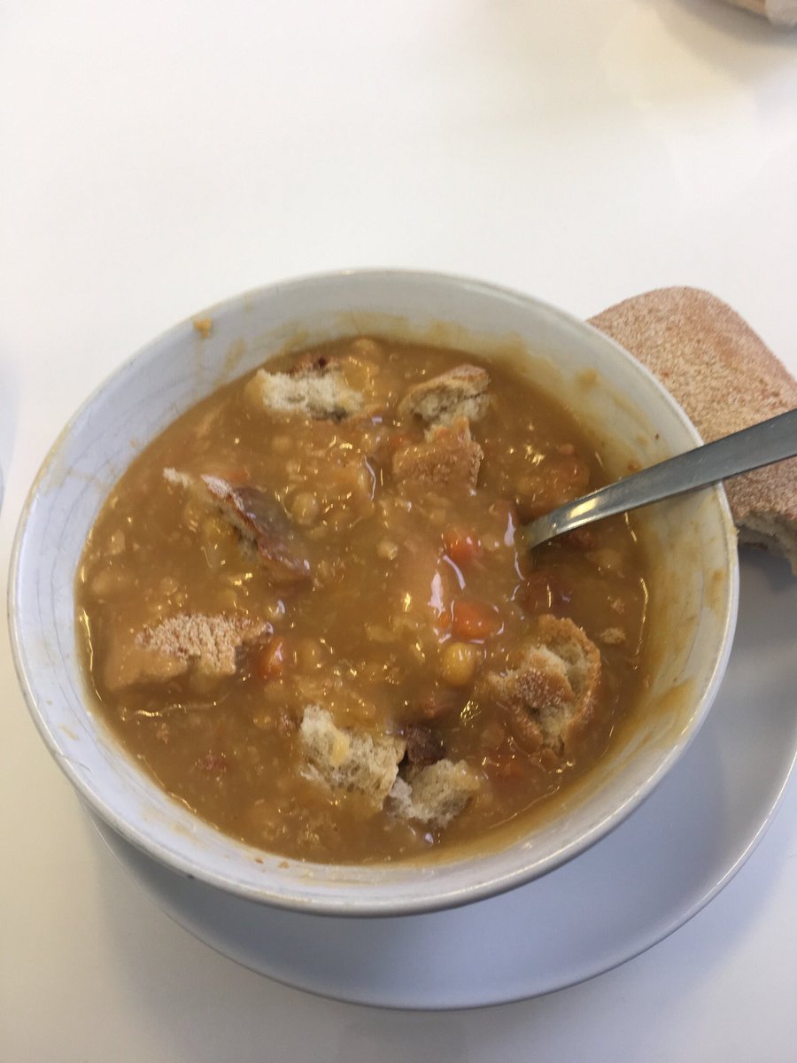 soupdragonrick's tweet photo. Have a SOUPer Tuesday friends. 

Stay warm in this cold weather and spread the #soup love 🥫🥫🥫 https://t.co/vz3jj18YTZ